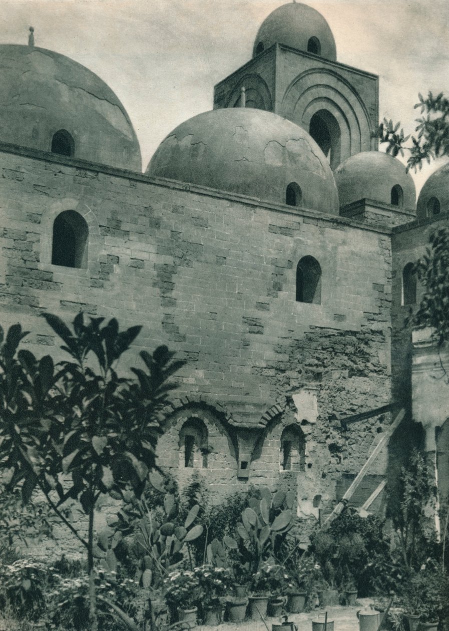 Kirche San Giovanni degli Eremiti, Palermo, Sizilien, Italien, 1927 von Eugen Poppel