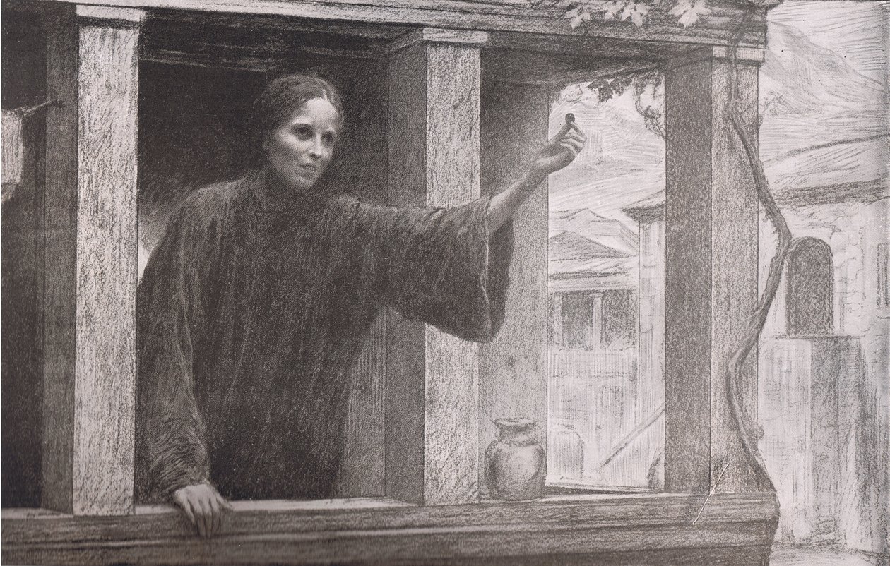 Das verlorene Silberstück, Bibbys Annual, 1916-1917 von Eugene after Burnand