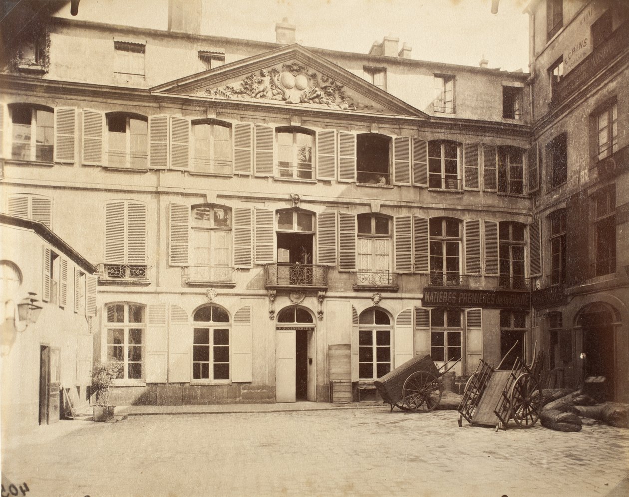Rue De Montmorency (4052) von Eugène Atget