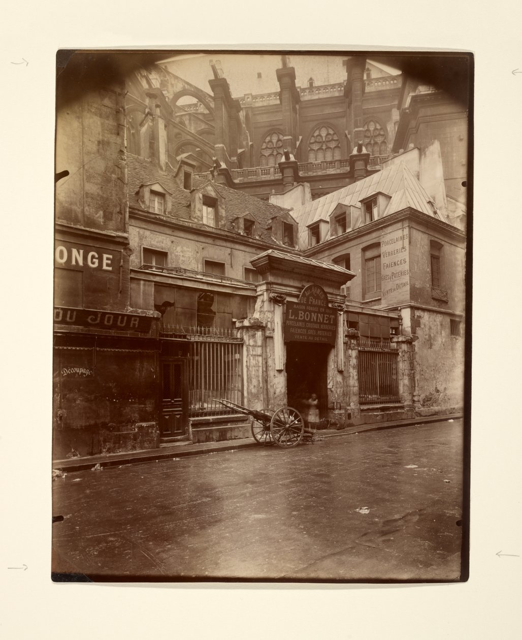 Rue du Jour von Eugène Atget