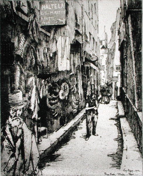 Pariser Straße, aus 