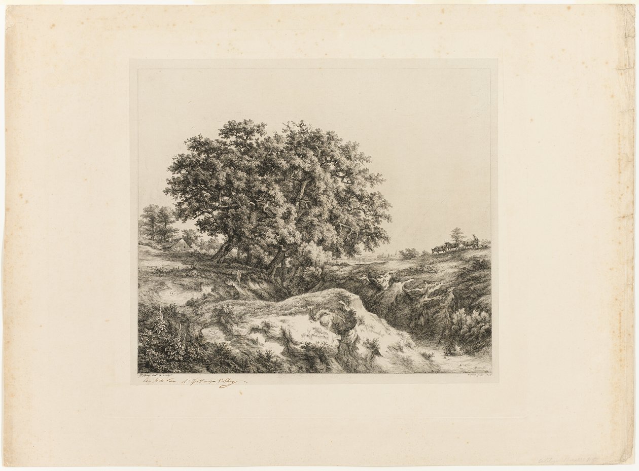 Das Bouquet der Bäume, oder Die Linden (Erinnerung an die Sarthe) von Eugene Bléry