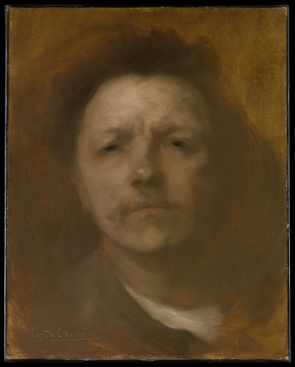 Selbstporträt von Eugène Carrière