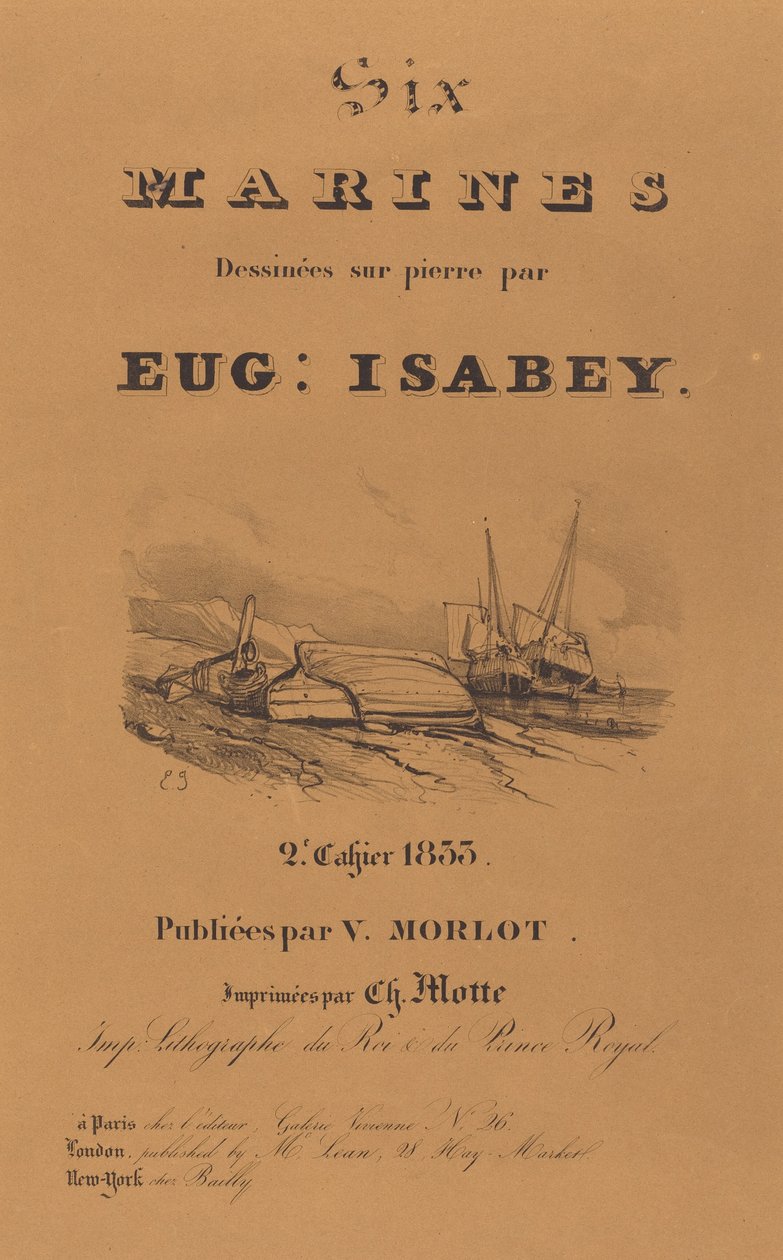 Sechs Marinesoldaten von Eugene Isabey