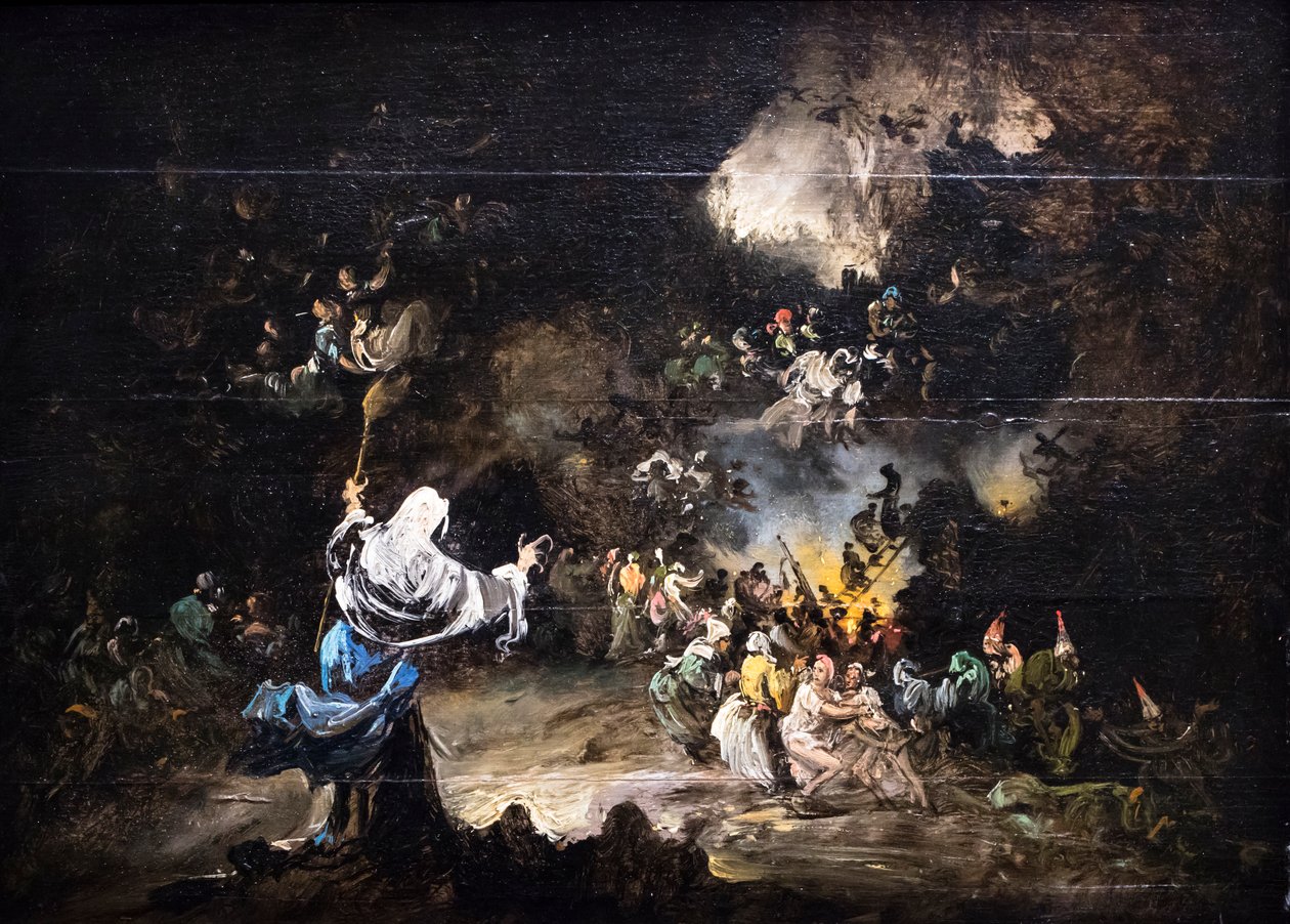 Der Sabbat, um 1865 von Eugenio Luca y Velasquez