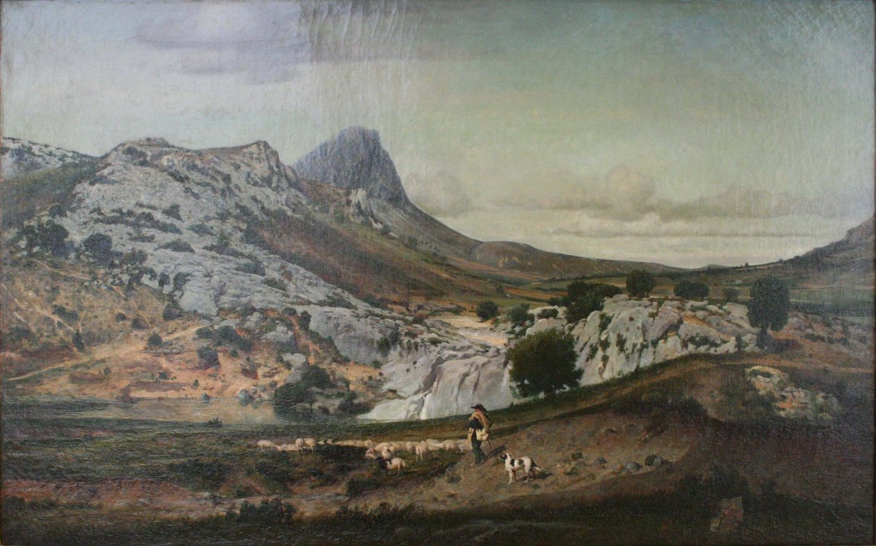 Die Garrigues des Pic Saint-Loup von Eugene Castelnau
