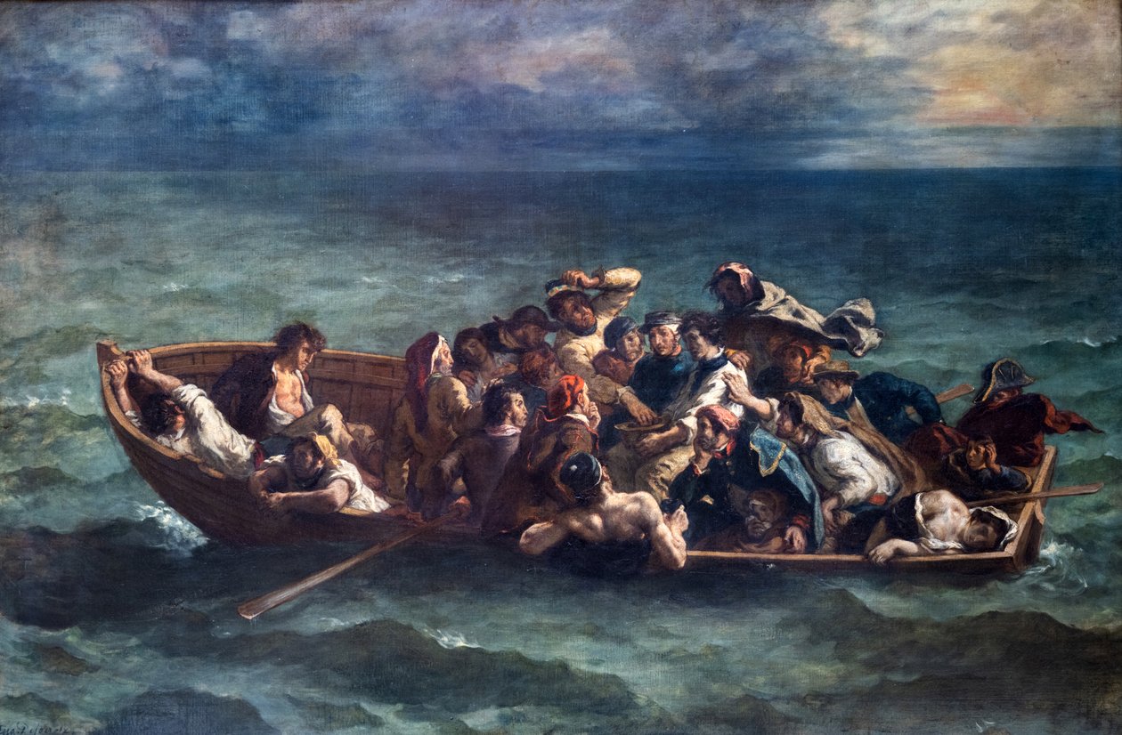 Das Schiffswrack von Don Juan von Eugène Delacroix