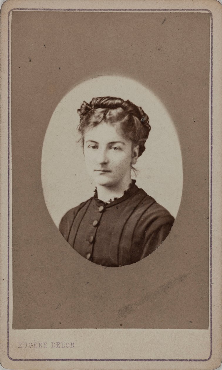 Porträt von Jane Dieulafoy 1851-1916, ca. 1880 von Eugène Delon