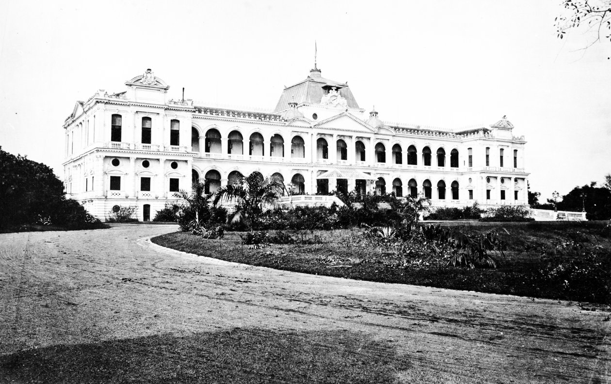 Regierungsgebäude, Saigon, um 1870er von European Photographer