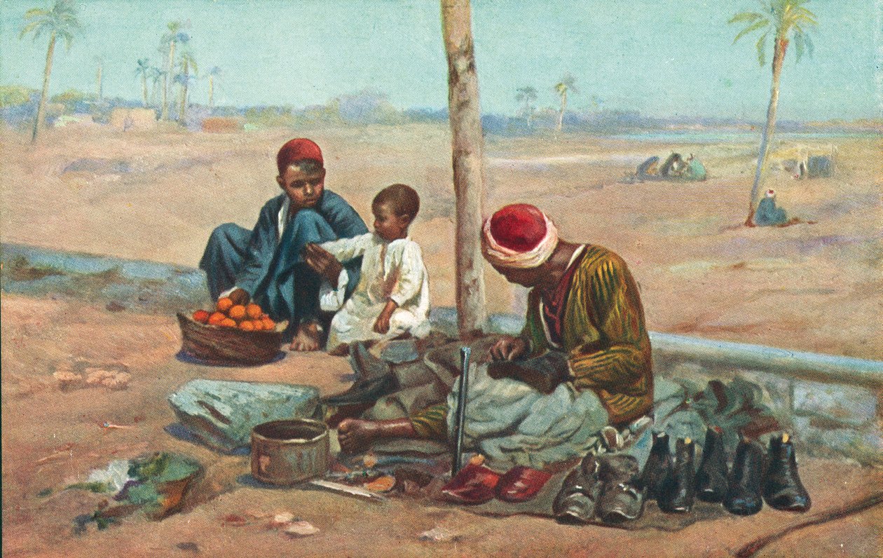 Schuster und Kinder, Ägypten von European School