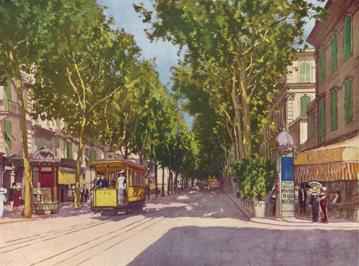 Nizza, Avenue de la Gare von European School