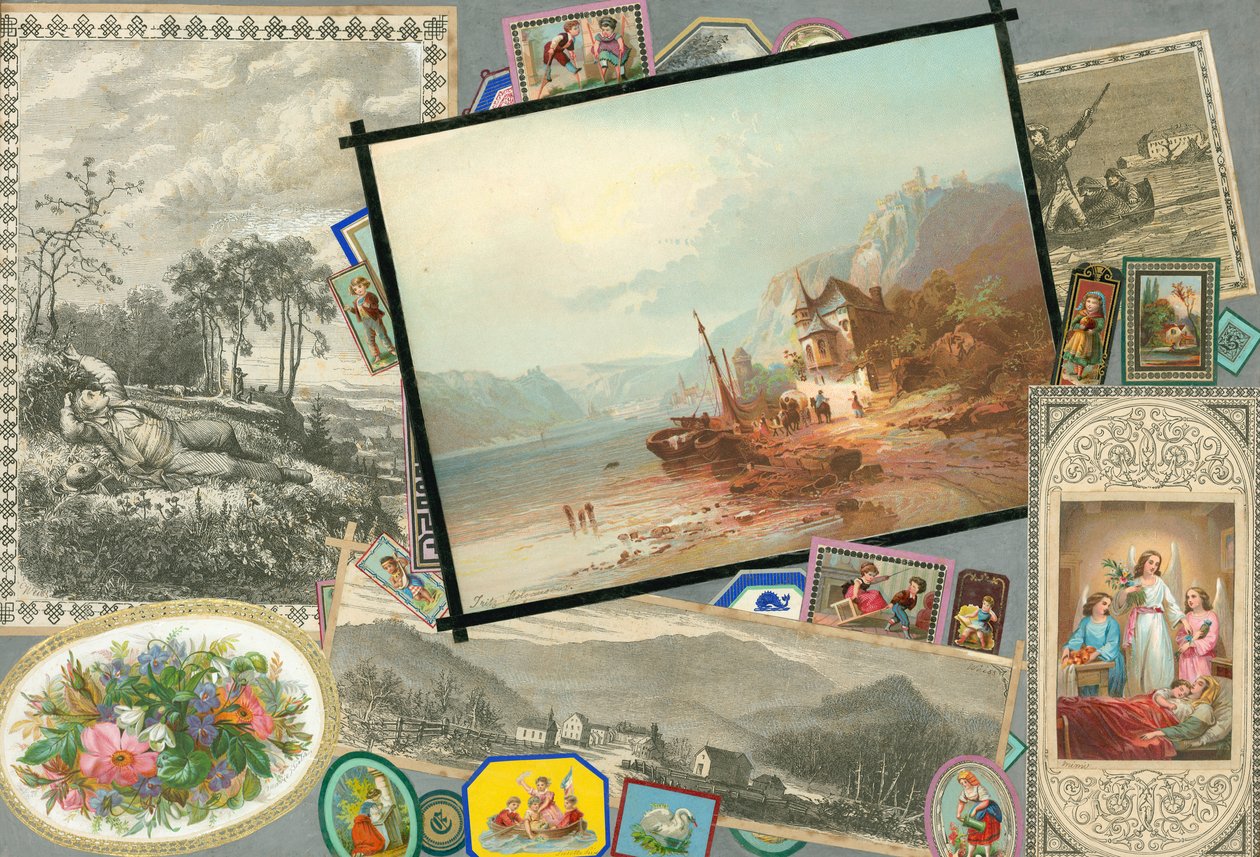 Seite aus Sammelsurium Band II von European School