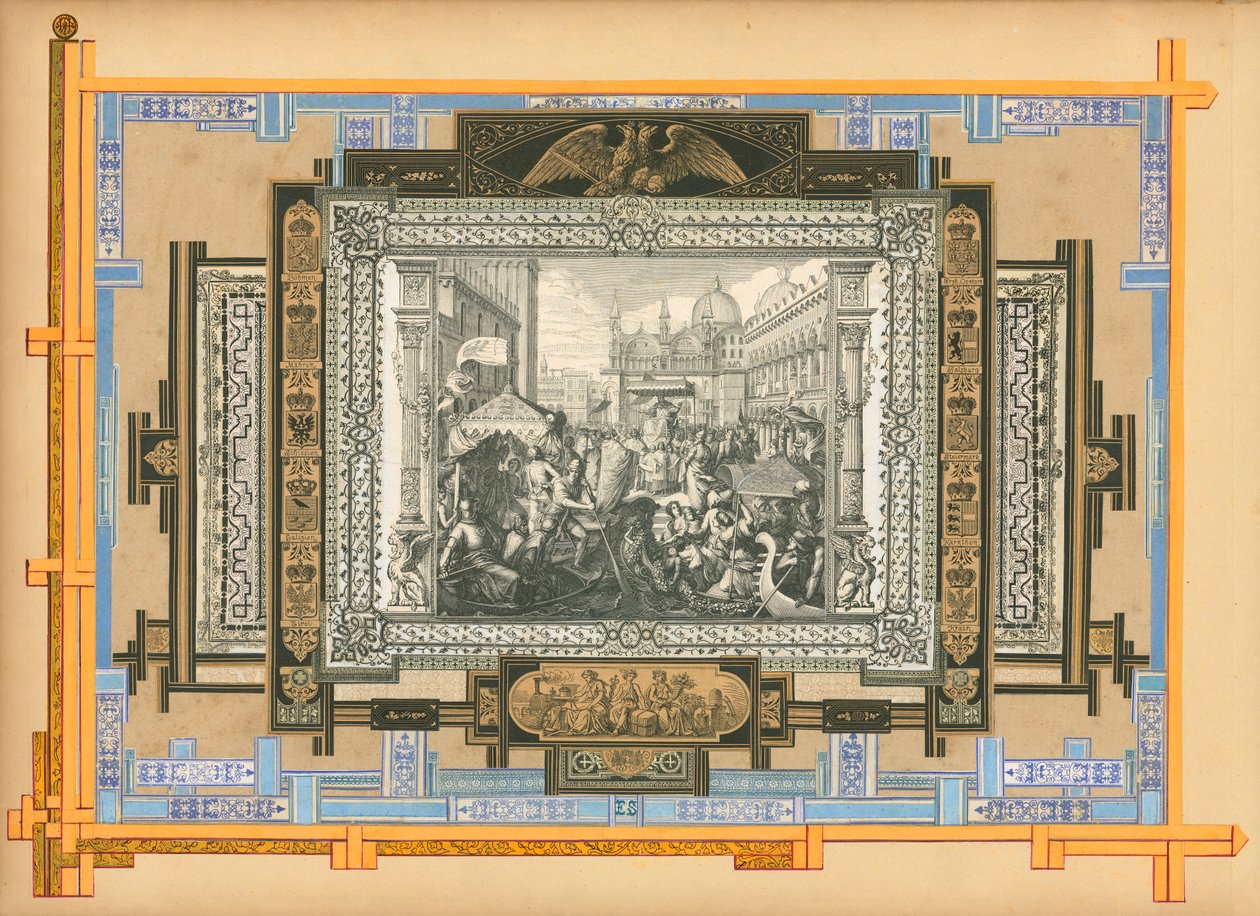 Seite aus Sammelsurium Band IX von European School