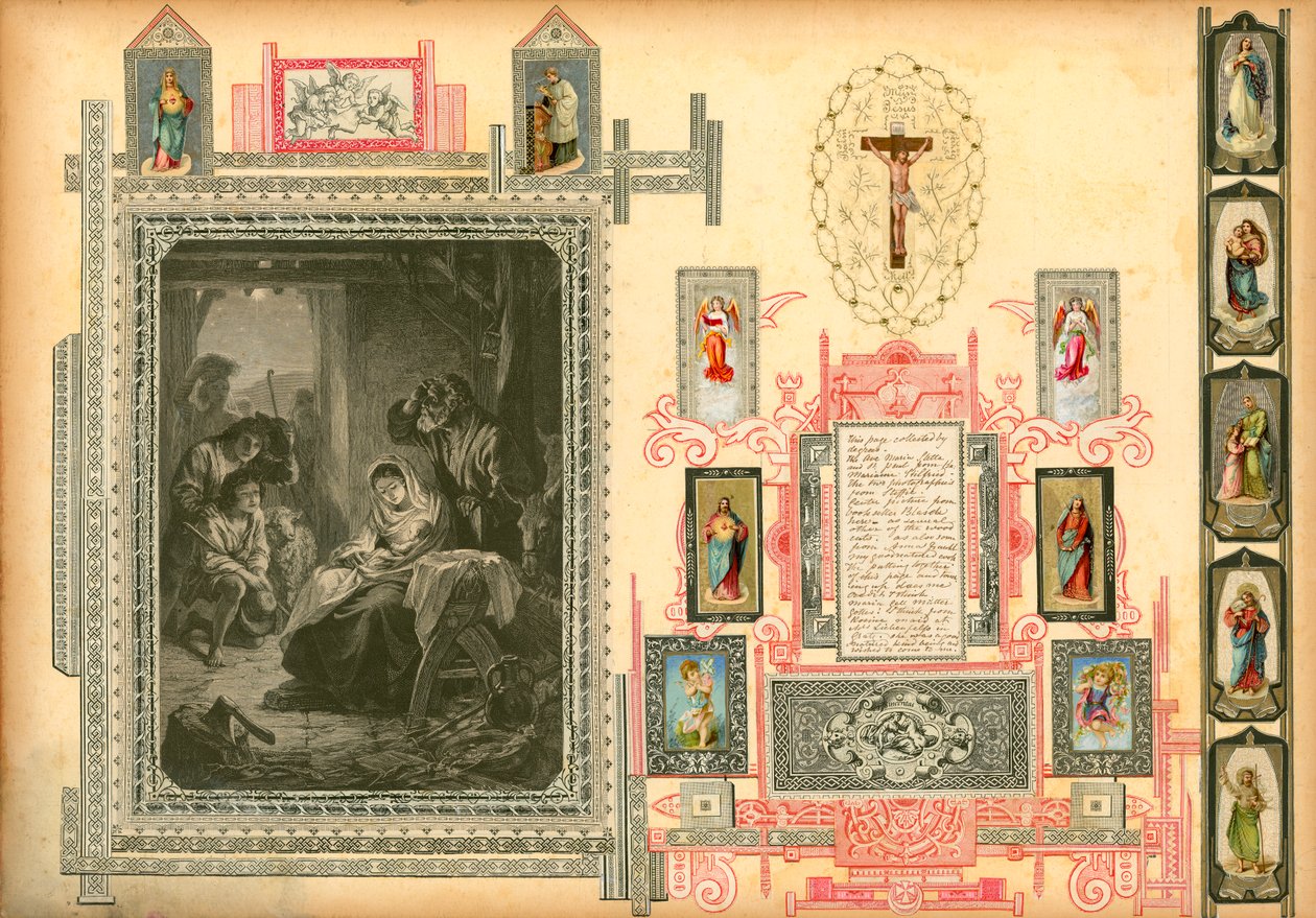 Seite aus Sammelsurium Band I von European School