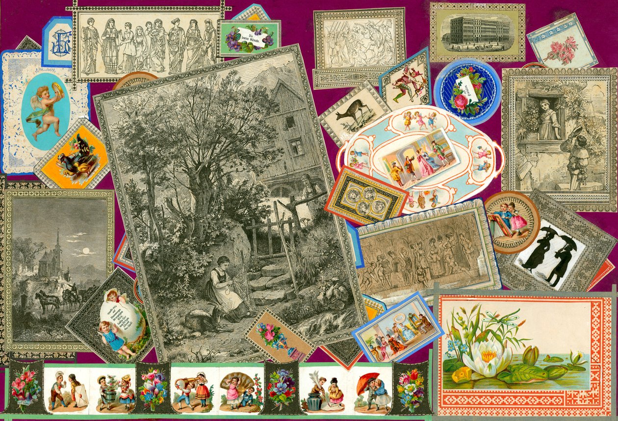 Seite aus Sammelsurium Band I von European School