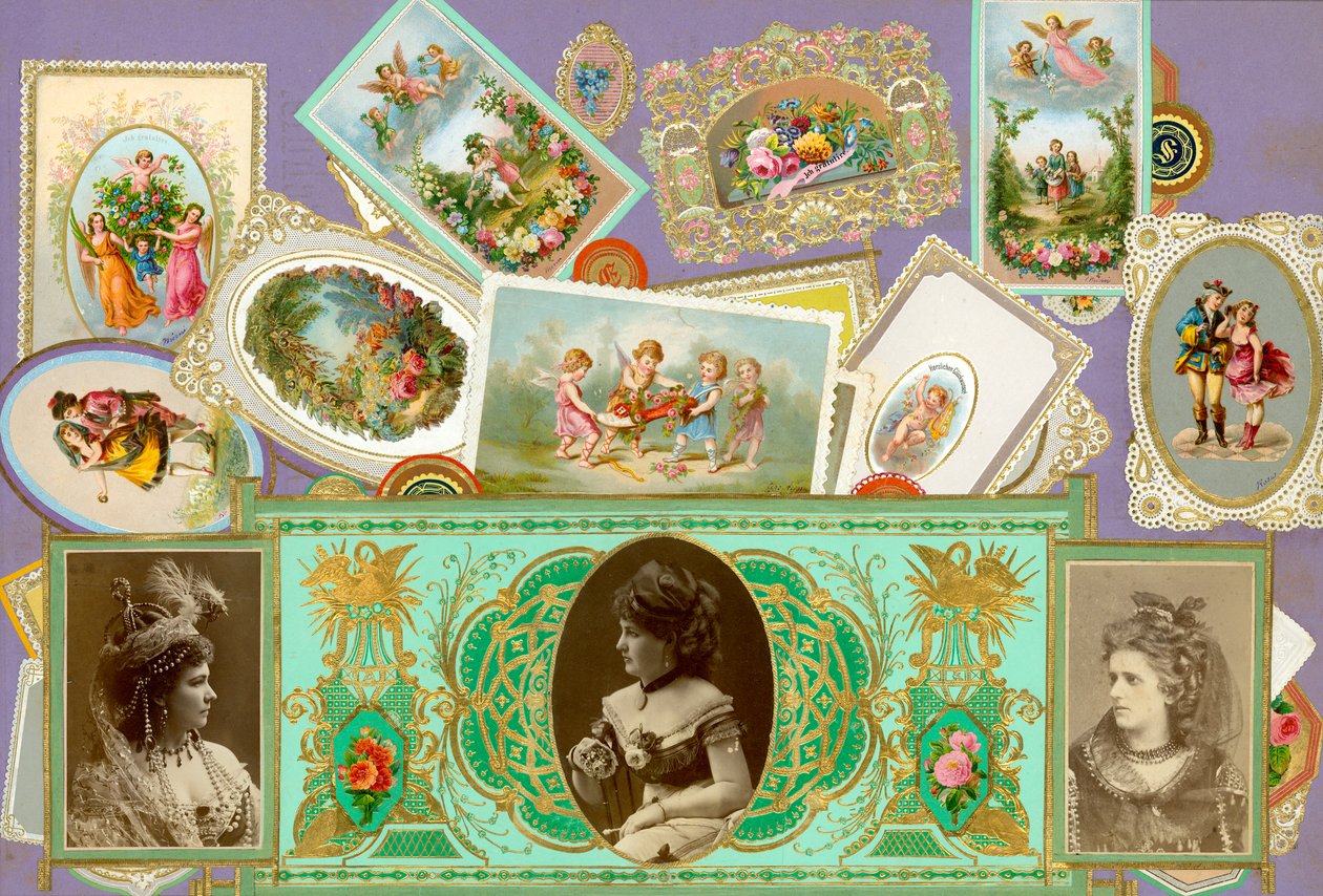 Seite aus Sammelsurium Band I von European School