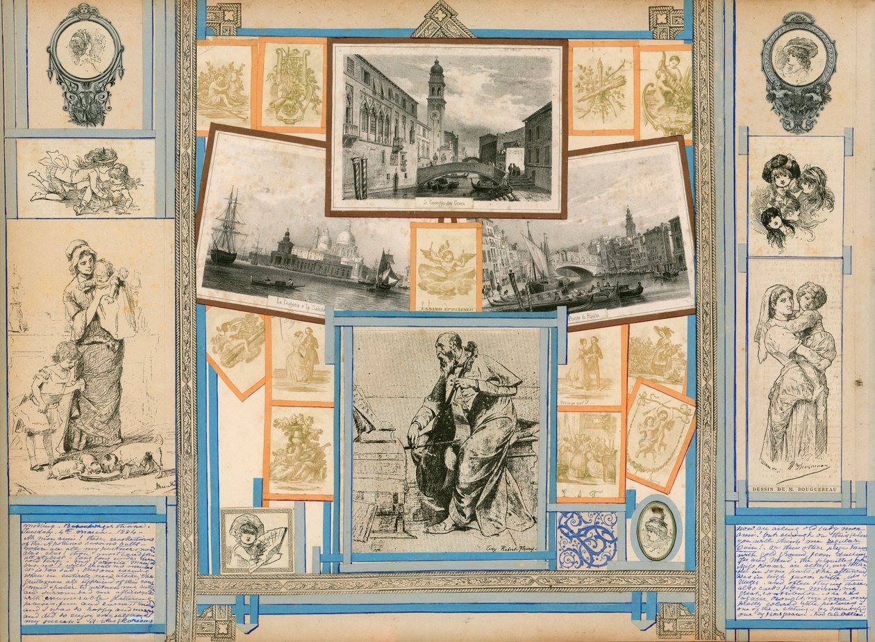 Seite aus Sammelsurium Band XI von European School