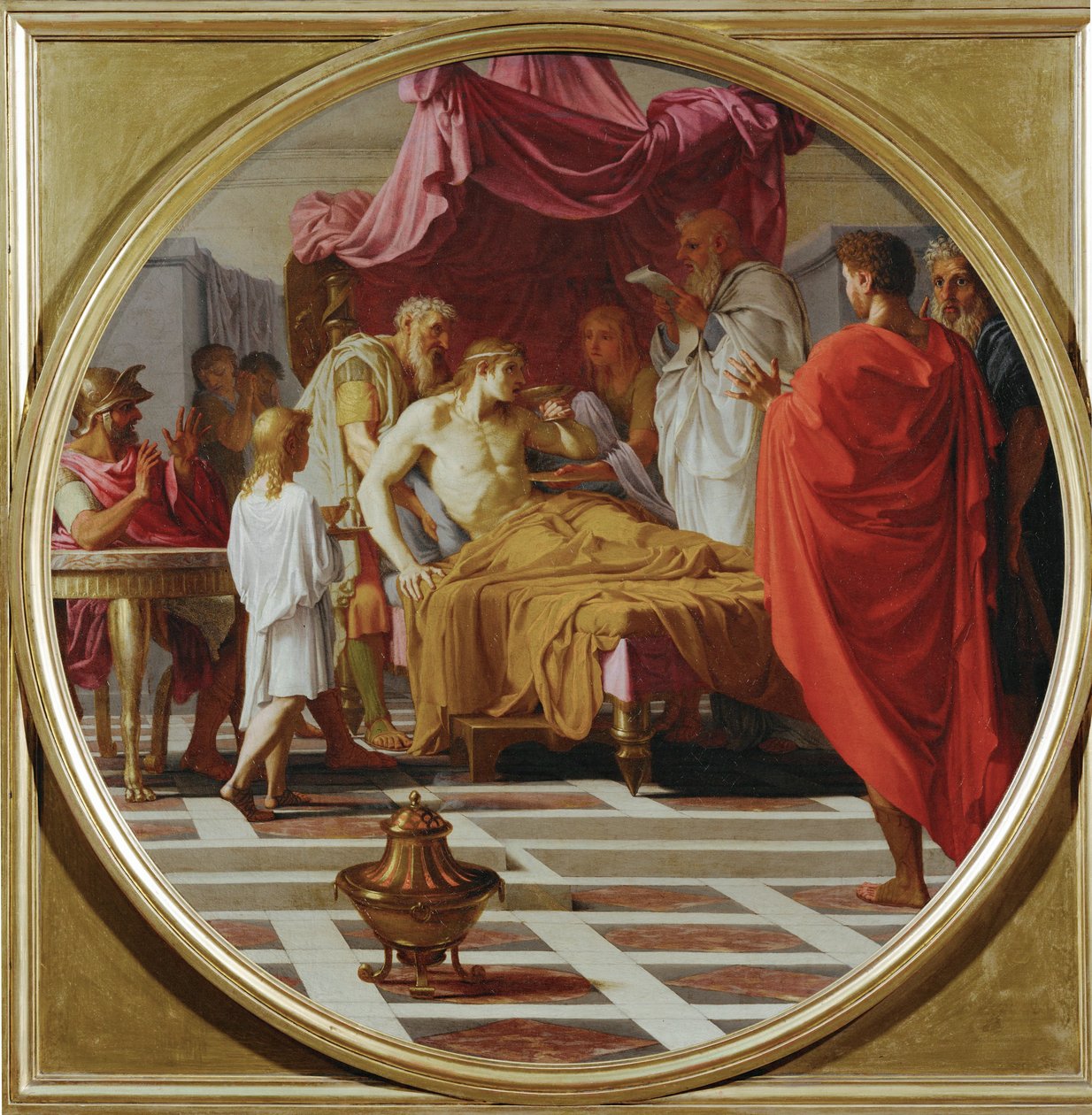 Alexander der Große und der Arzt Philipp von Eustache Le Sueur