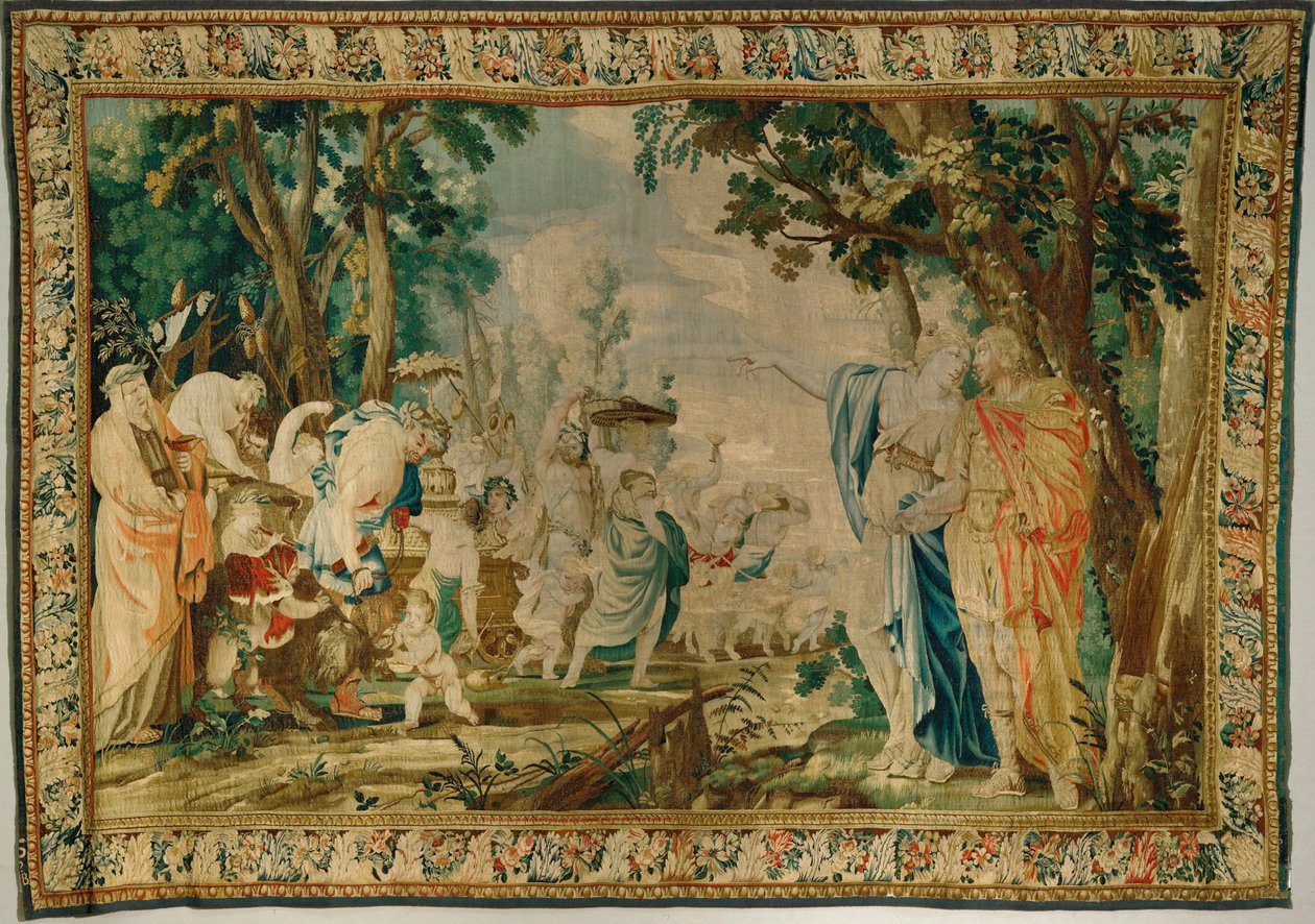 Poliphile assiste au triomphe de Bacchus von Eustache Le Sueur
