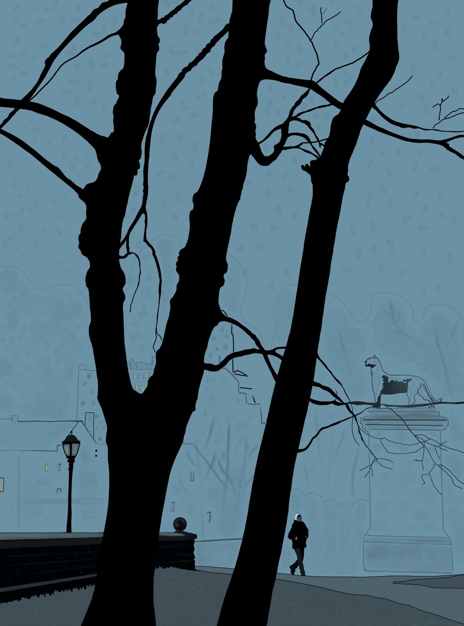 Dritte Avenue Eingang, Prospect Park von Evan Sklar