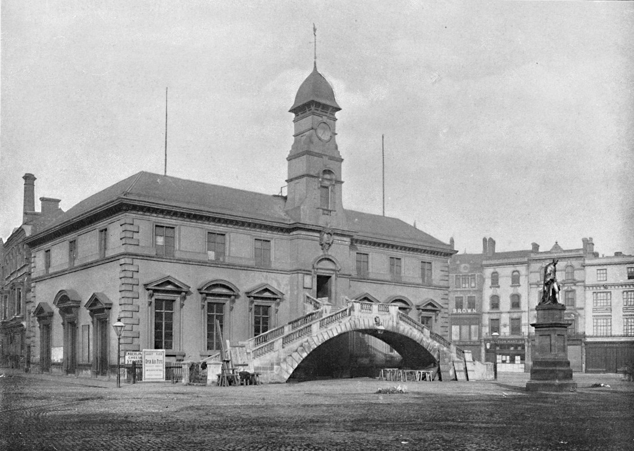 Getreidebörse, Leicester, ca. 1896 von Eyre and Spottiswoode