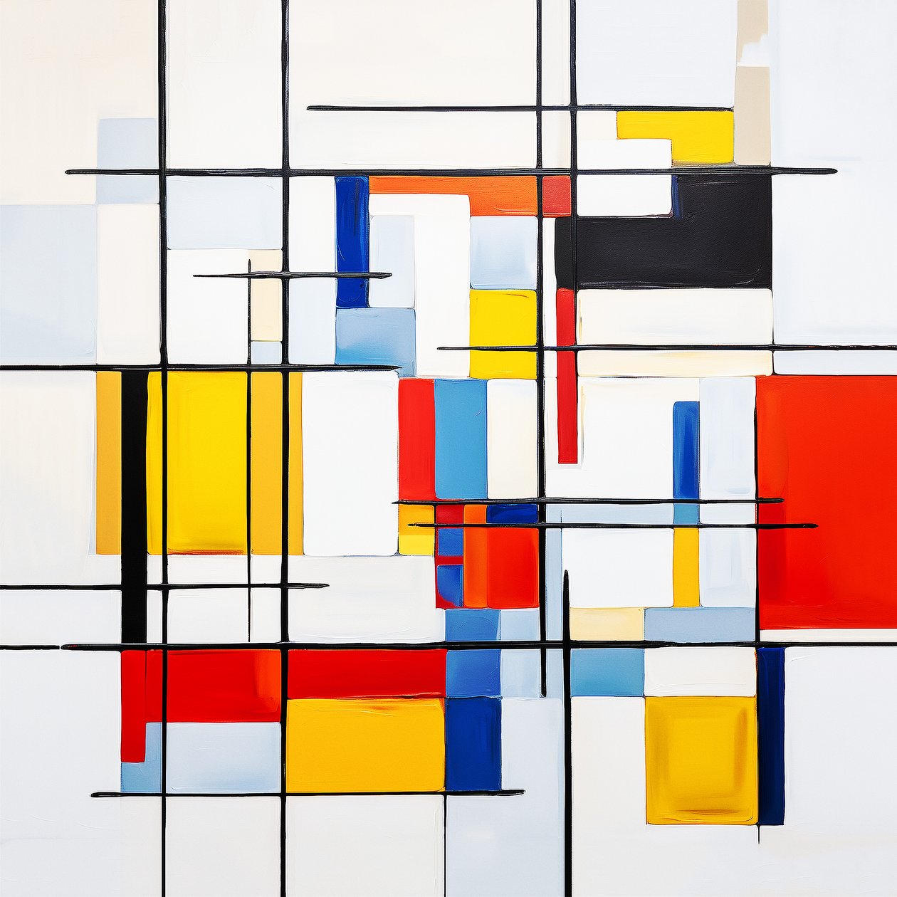 Malerier Av Mondriantre Kaufe Niederländischer Maler Piet Mondrian