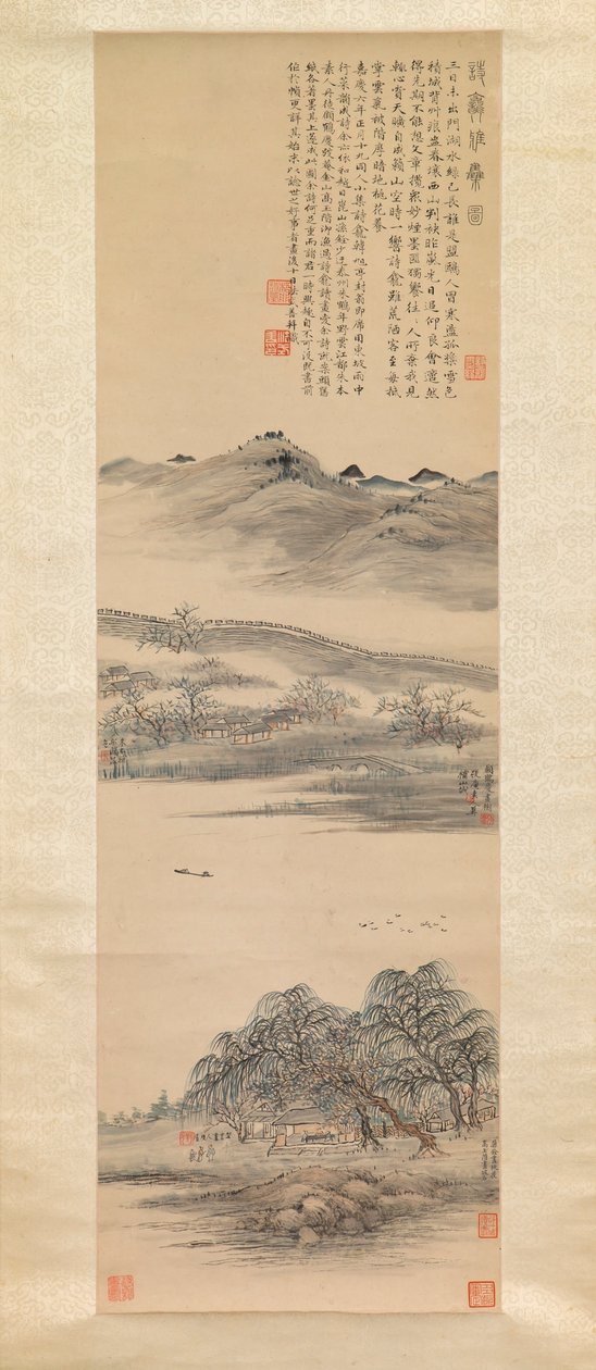 Elegantes Treffen in der Poesie-Nische von Fa Shishan et al., Chinese