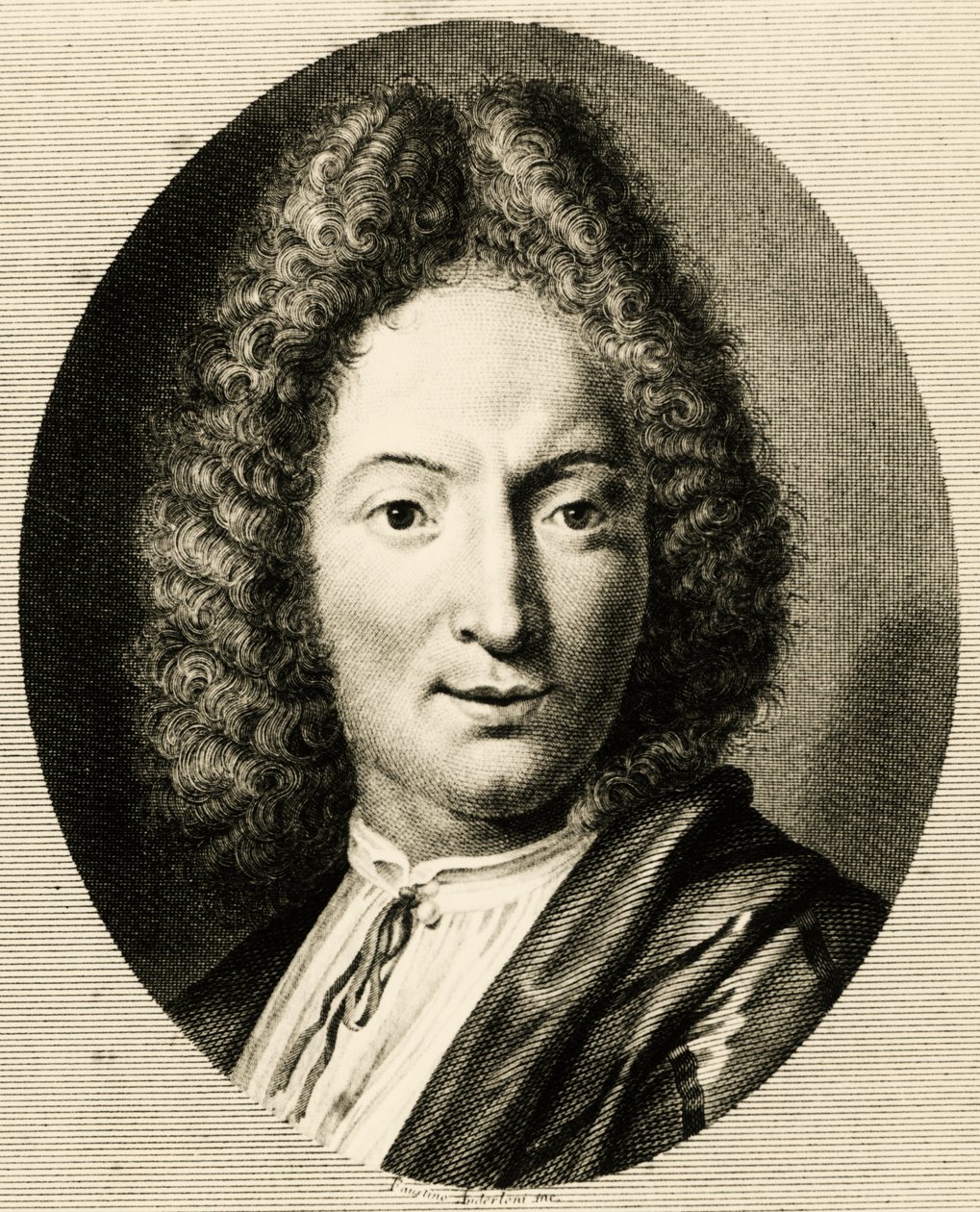 Porträt von Arcangelo Corelli von Faustino Anderloni