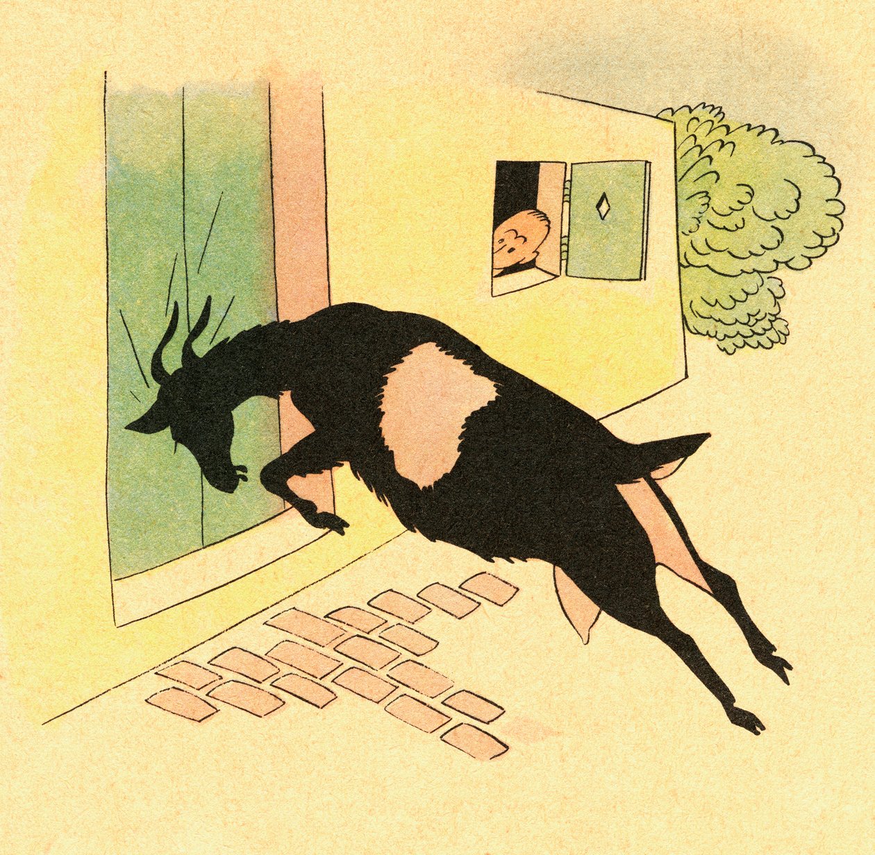 Farbillustration von Federico Ribas Montenegro von Federico Ribas Montenegro