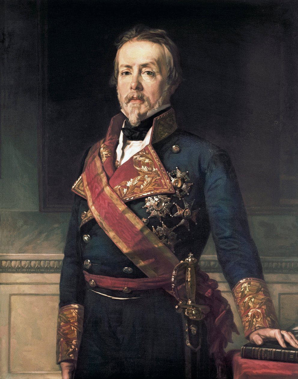 Porträt von Evaristo Fernandez de San Miguel y Valledor (1785-1862), spanischer Militäradliger und Politiker von Federico de Madrazo y Kuntz
