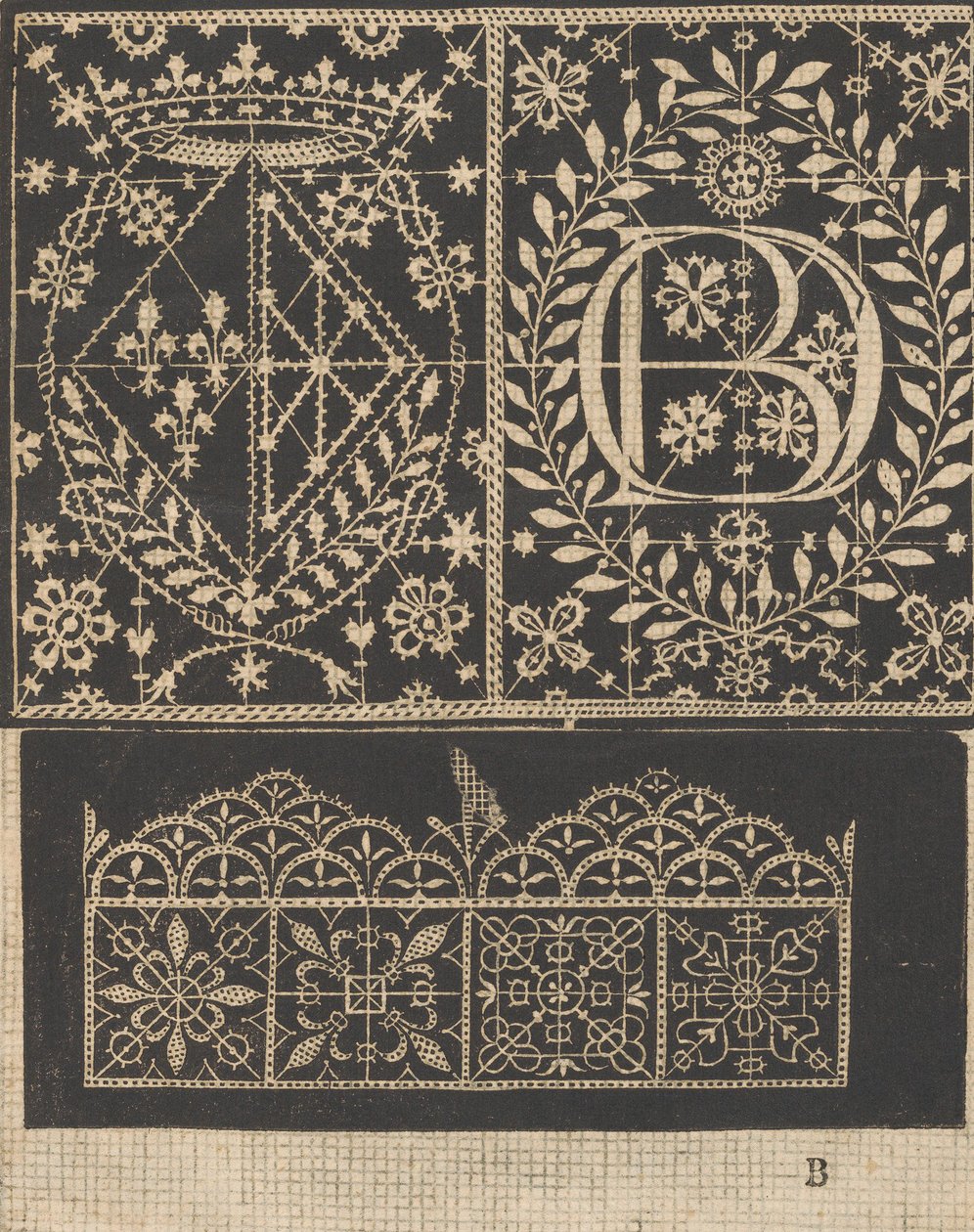 Les Secondes Oeuvres, et Subtiles Inventions De Lingerie du Seigneur Federic de Vinciolo V..., 1603 von Federico de Vinciolo