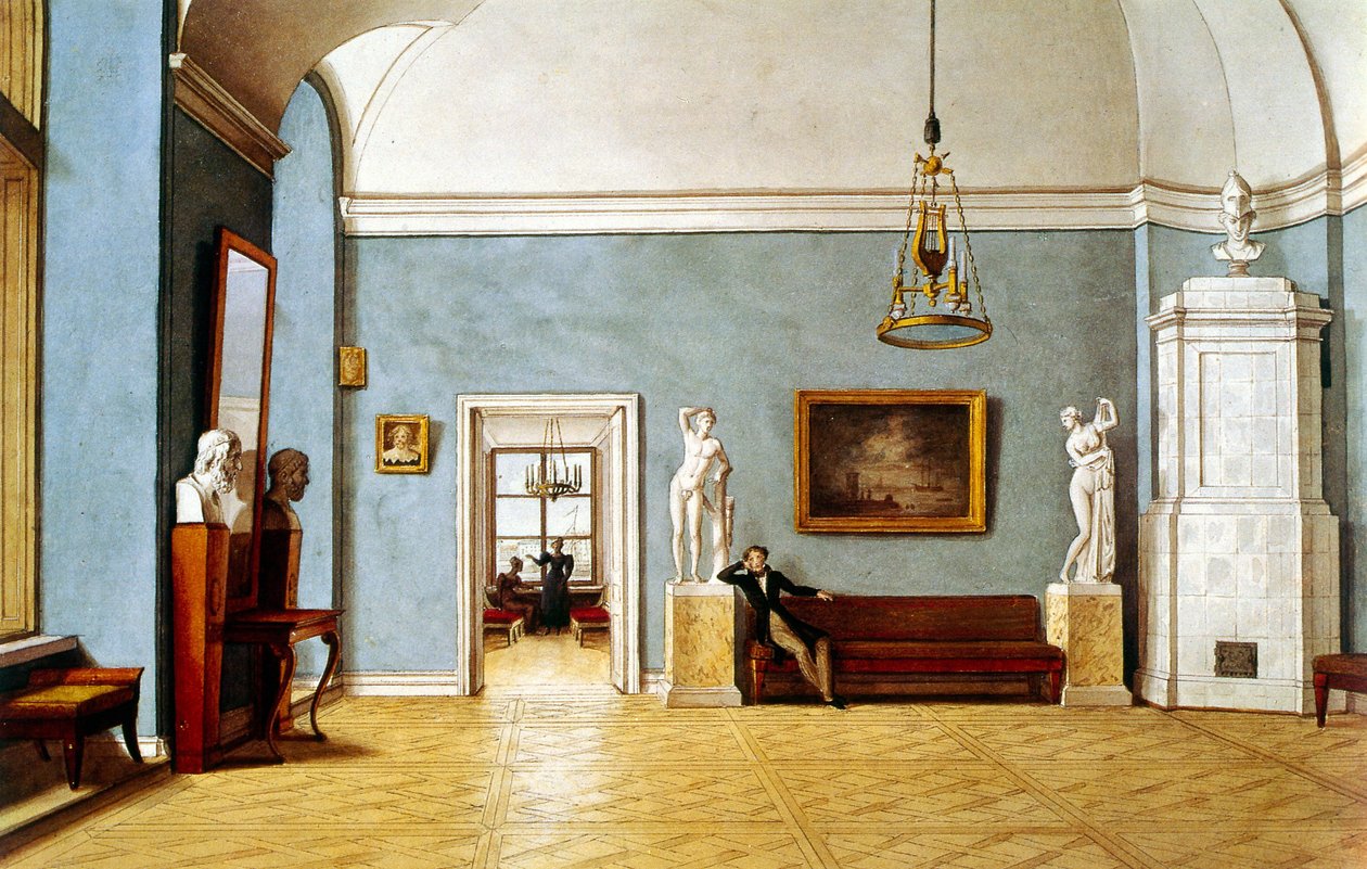 Innenraum von Fedor Petrovich Tolstoy
