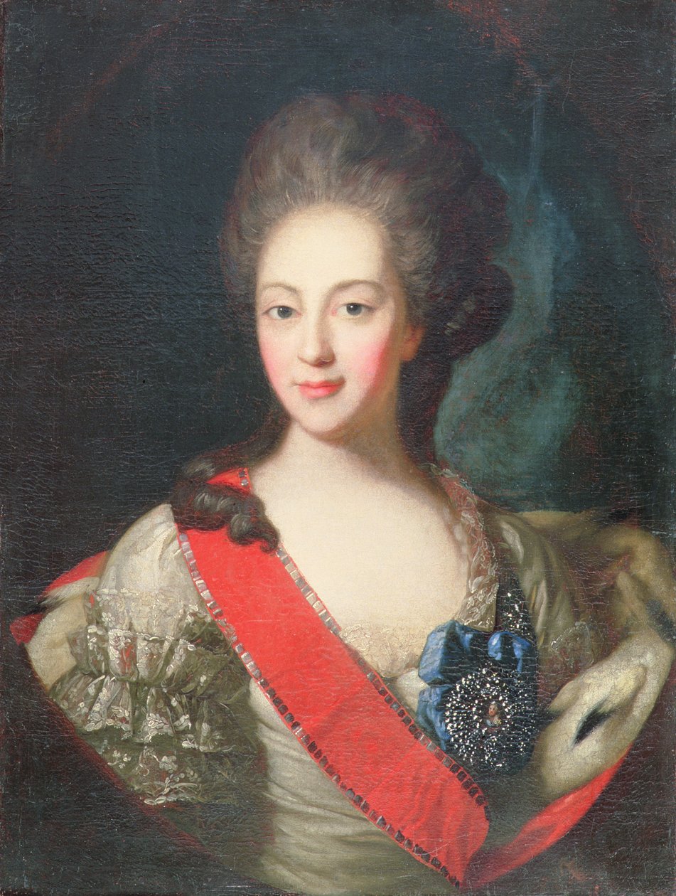 Porträt der Gräfin Jekaterina Orlova (1758-81) von Fedor Stepanovich Rokotov