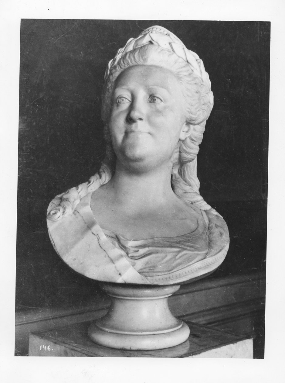 Büste von Katharina II. von Russland von Fedot Choubine