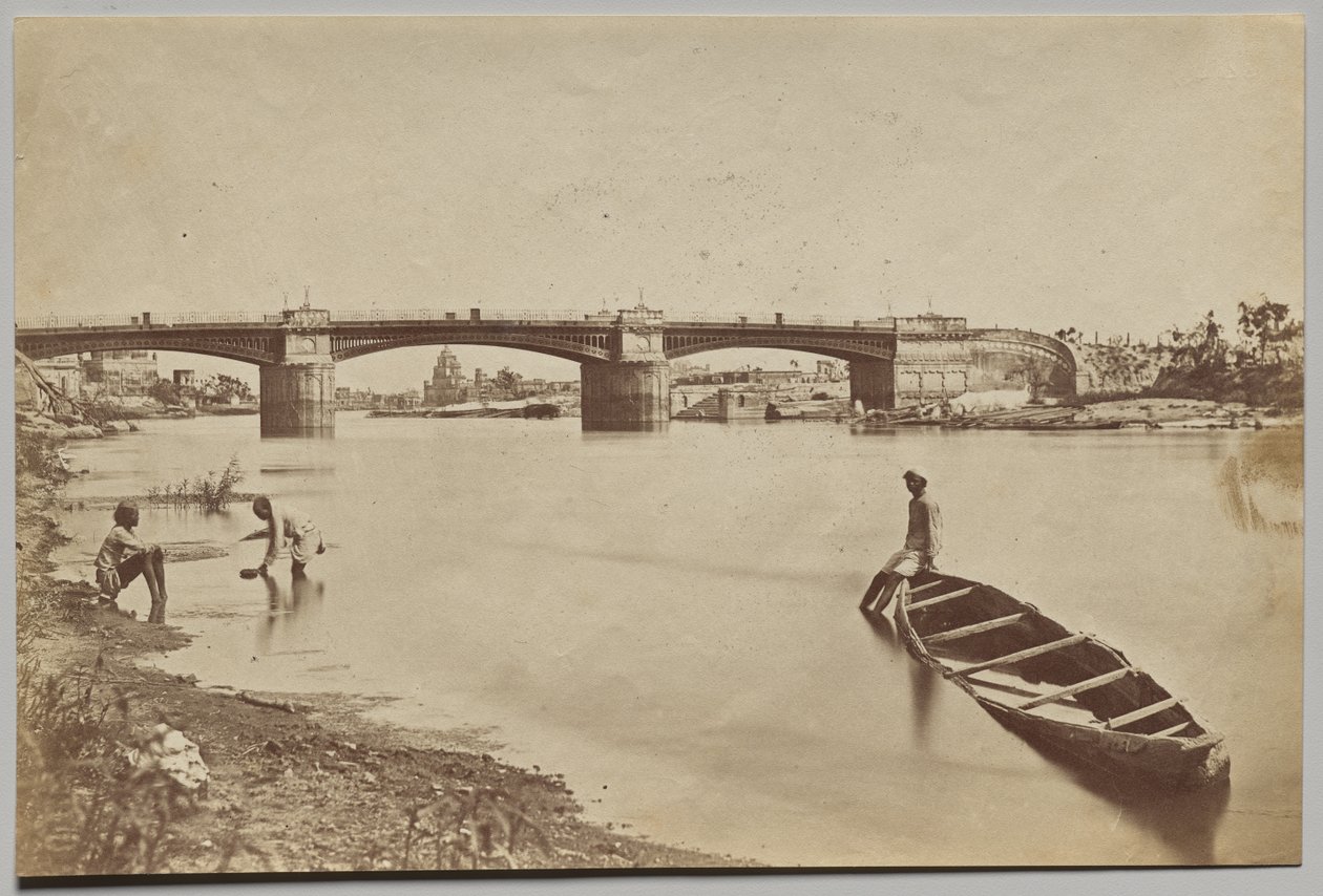 Die Eisenbrücke von Felice A. Beato