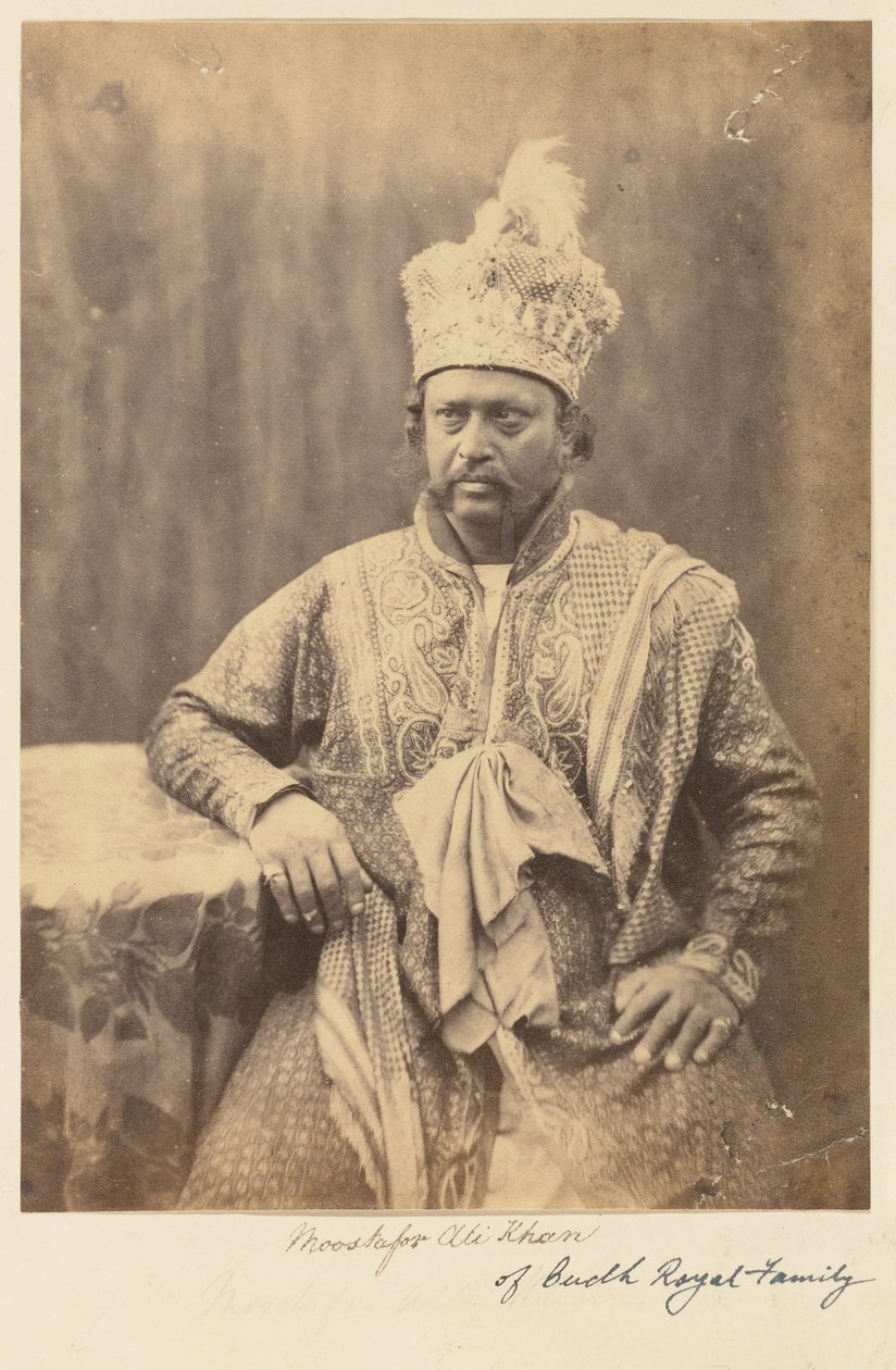 Moostafor Ali Khan der Oudh-Königsfamilie von Felice Beato
