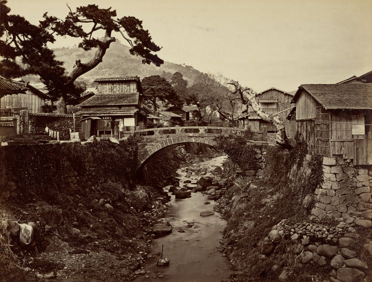 In der Nähe von Nagasaki von Felice Beato
