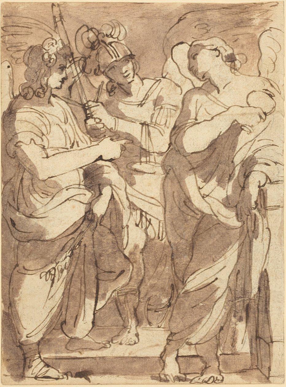 Allegorie der Gerechtigkeit von Felice Giani