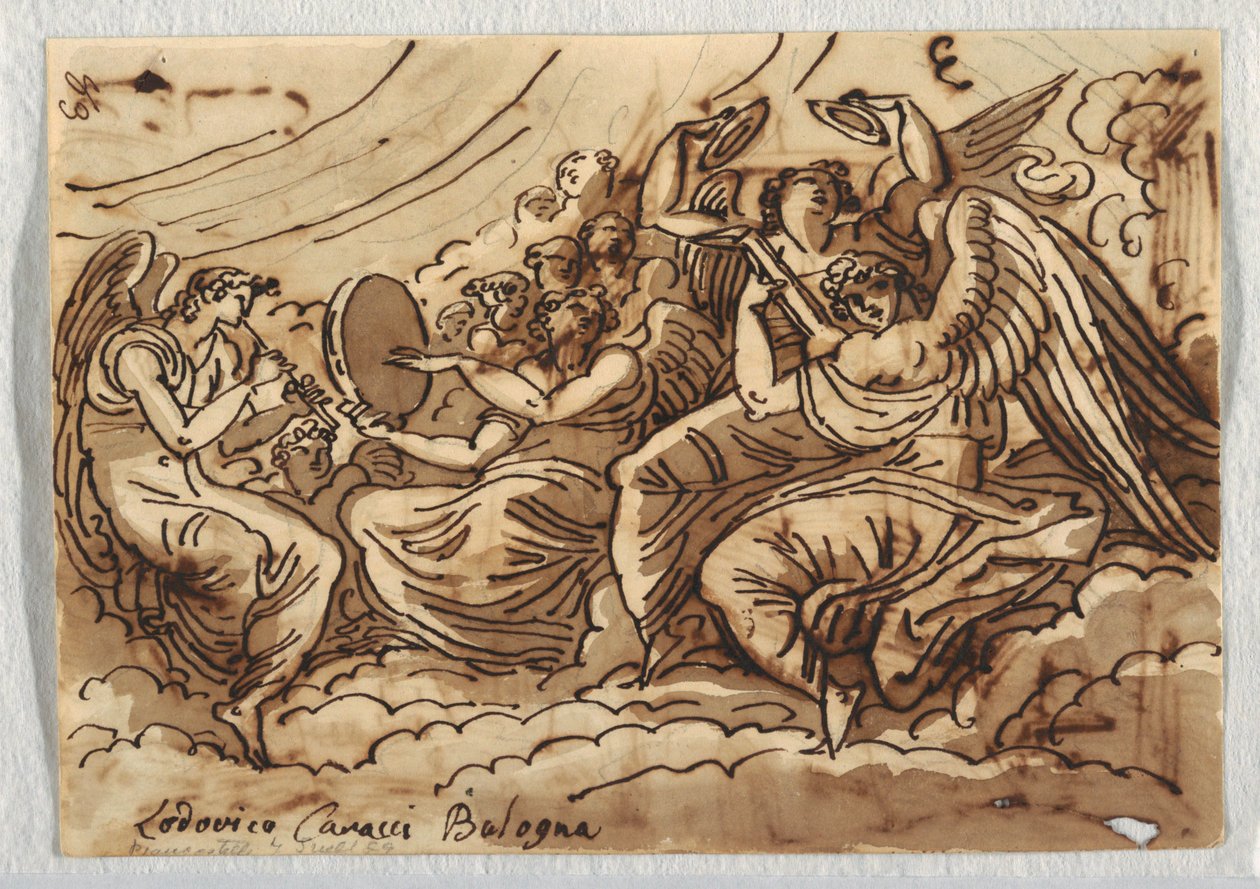 Konzert der Engel von Felice Giani