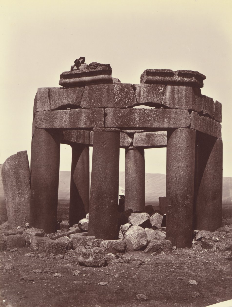 Kuppel von Douris, in der Ebene von Bekaa - Baalbek von Félix Bonfils
