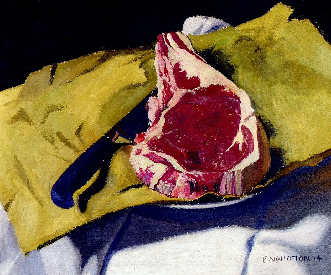 Entrecote von Felix Edouard Vallotton