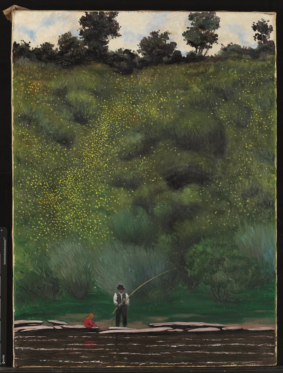 Blühender Ginster, Avallon von Felix Edouard Vallotton