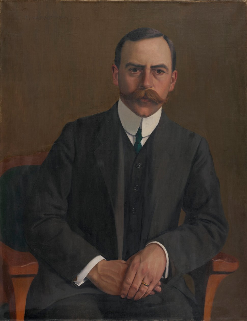 Le Docteur Arthur Hahnloser, 1909 von Felix Edouard Vallotton