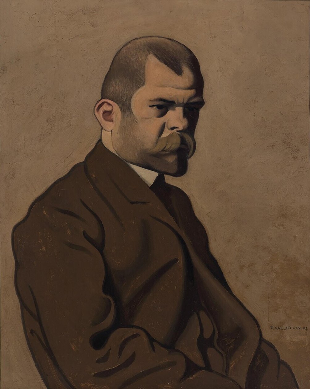 Porträt von Ambroise Vollard 1865-1939, 1902 von Felix Edouard Vallotton
