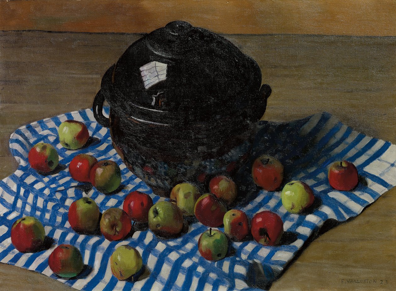 Die schwarze Suppenschüssel von Felix Edouard Vallotton