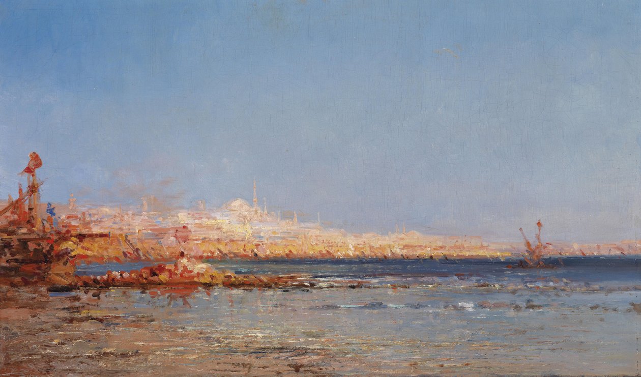 Ansicht von Konstantinopel, ca. 1911 von Félix Ziem