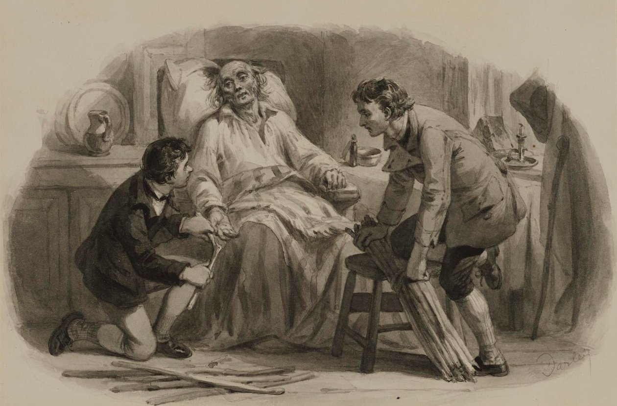 Gleichnis von den Stöcken von Felix Octavius Carr Darley