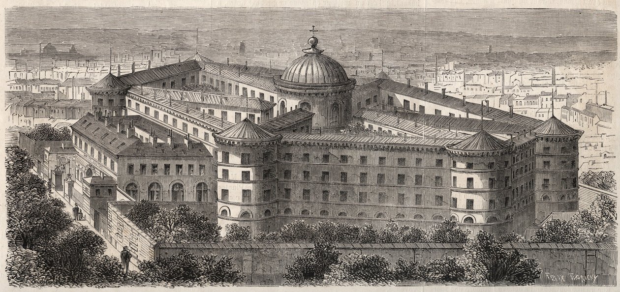 Paris - Gefängnis de la Petite Roquette von Felix Thorigny