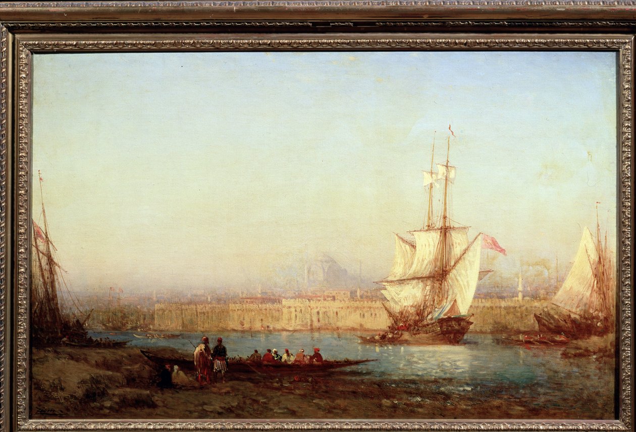 Der Bosporus von Félix Ziem