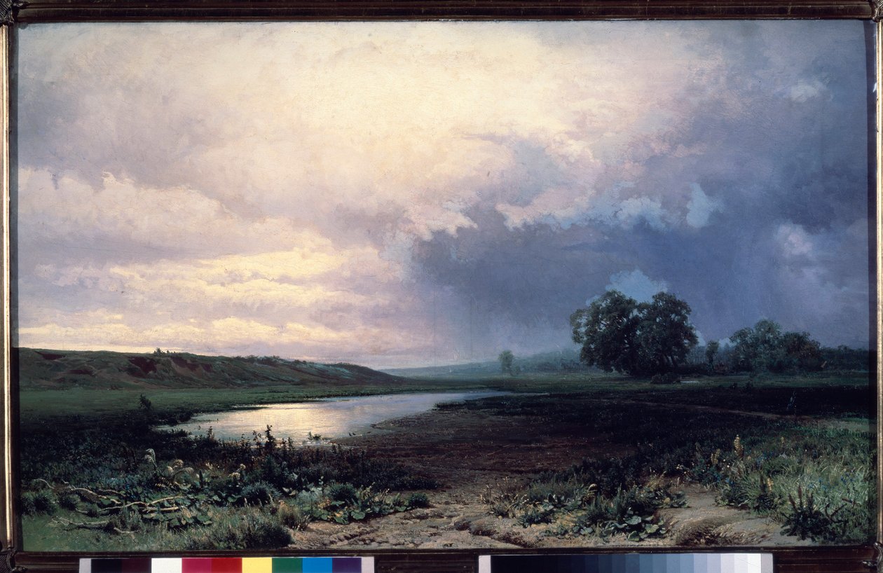 Überflutete Wiesen von Feodor Alexandrovich Vassiliev